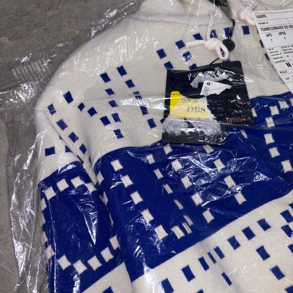 Louis Vuitton Signature Chunky Stripes Hoodie Pullover 1AAWRQ NWT Sold out Rare - Picture 8 of 13